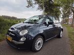 Fiat 500 1.2 C 2008 Blauw, Auto's, Fiat, Voorwielaandrijving, 1242 cc, 4 cilinders, 840 kg