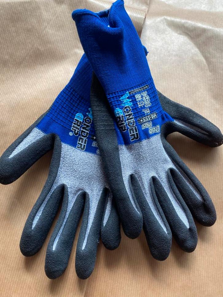 Wonder Grip Duo Plus WG-555+ Werkhandschoenen - nieuw 100 x, Tuin en Terras, Werkkleding, Nieuw, Handschoenen, Ophalen of Verzenden