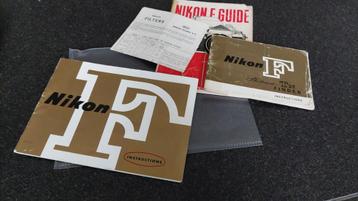 Nikon F2 FTN manuals, netjes beschikbaar voor biedingen
