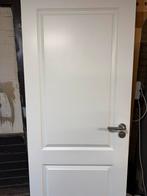 badkamerdeur met slot, Doe-het-zelf en Verbouw, Deuren en Horren, Ophalen, Zo goed als nieuw, Binnendeur, 200 tot 215 cm