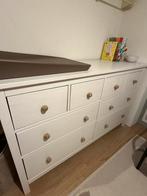 Ikea Hemnes Commode / Ladekast, Gebruikt, 100 tot 150 cm, 5 laden of meer, Grenenhout