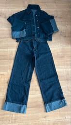 Spijkerset meiden, Kleding | Dames, Ophalen of Verzenden, Zo goed als nieuw, Maat 36 (S), Blauw