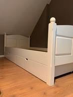 Eenpersoons bed te koop!, Huis en Inrichting, Gebruikt, 90 cm, Eenpersoons, Wit