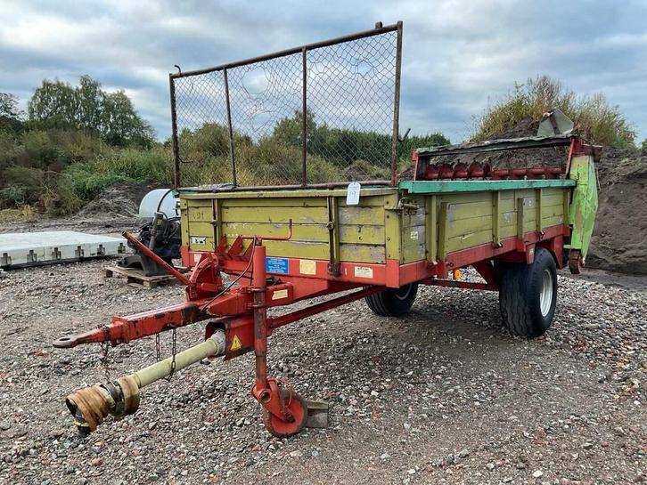 1990 Bergmann M 64 Vaste mestverspreider, getrokken, Zakelijke goederen, Agrarisch | Werktuigen, Overige, Gewasbescherming en Bemesting