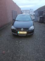 Volkswagen polo 12 12v 2006, Stof, Zwart, Zwart, Bedrijf