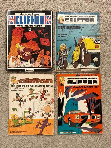 CLIFTON - 4 albums - Alles eerste druk - Samen 6 euro beschikbaar voor biedingen