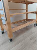 Houten Opklapbare Tafel - Handig & Compact!, Ophalen of Verzenden, Zo goed als nieuw