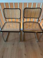 Stoelen webbing buisframe, Huis en Inrichting, Ophalen, Gebruikt, Overige kleuren, Twee