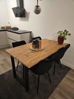 Mooie houten eettafel, Huis en Inrichting, Ophalen, 50 tot 100 cm, Zo goed als nieuw, 150 tot 200 cm