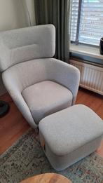 Fauteuil met voetenbank set van Ikea, Huis en Inrichting, Fauteuils, Ophalen of Verzenden, Zo goed als nieuw
