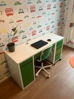 IKEA Kinderbureau met ladekastje en bureaustoel, Huis en Inrichting, Bureaus, Ophalen, Gebruikt, Bureau