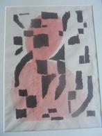 De Ploeg - Jan Jordens - sjabloon druksel, Antiek en Kunst, Ophalen of Verzenden