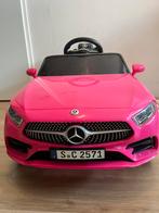 Elektrische Mercedes roze voor kinderen, Ophalen, Zo goed als nieuw