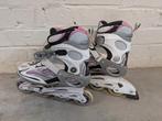 Fila Dames Skeelers Grijs Roze Maat 40.5, Overige merken, Gebruikt, Ophalen of Verzenden, Inline skates 4 wielen