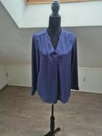 Blouse. Donker blauw, Verzenden, Zo goed als nieuw, Maat 36 (S), Blauw