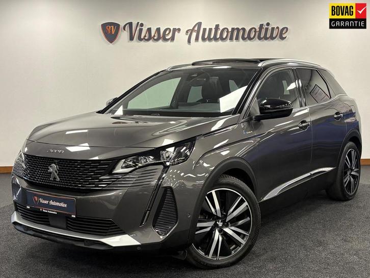 Peugeot 3008 1.6 Hybrid4 300PK GT*Pano*Leder*Winter-Pakket*X, Auto's, Peugeot, Bedrijf, Te koop, 360° camera, 4x4, ABS, Achteruitrijcamera