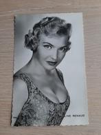 oude filmsterren kaart Line Renaud, jaren 50, Verzamelen, Ansichtkaarten | Themakaarten, Ophalen of Verzenden, 1940 tot 1960, Ongelopen
