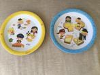 zgan twee kinder bordjes, Ophalen of Verzenden, Zo goed als nieuw