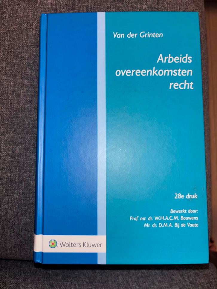 Arbeidsovereenkomstenrecht, Boeken, Wetenschap, Zo goed als nieuw, Sociale wetenschap, Ophalen of Verzenden