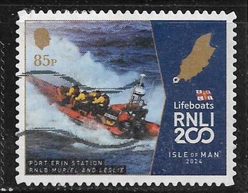 178-25 Isle of Man 2024 / RNLI 200 - Port Erin Station 85p beschikbaar voor biedingen