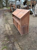 Oude tijdschriften kast of lectuurkast wachtkamer, Antiek en Kunst, Curiosa en Brocante, Ophalen of Verzenden