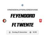 FEYENOORD - FC TWENTE (VAK Q), Tickets en Kaartjes, Losse kaart, Eén persoon, December
