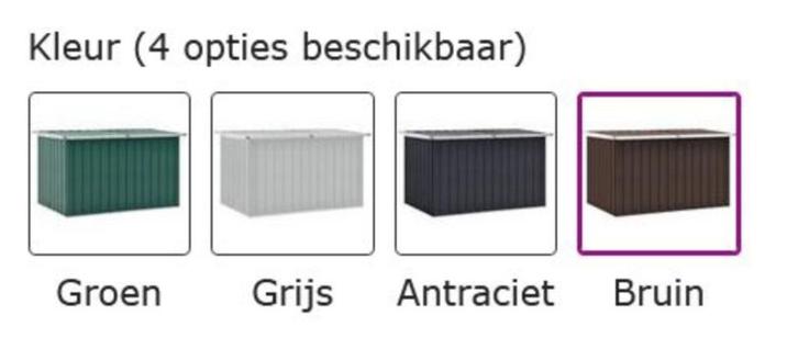 Opbergbox tuinkist tuinbox tuinkussens 171x99x93 GRTS BZRGD!, Tuin en Terras, Tuinmeubel-accessoires, Nieuw, Verzenden