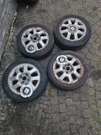 4x100 Velgen met Banden - Seat - 165/60R14, Ophalen, Gebruikt, Seat