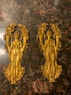 Appliques art nouveau jugendstill brons, Antiek en Kunst, Ophalen of Verzenden