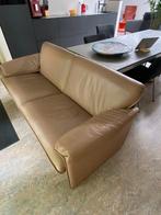 Leolux 2,5 zits bank leer, Huis en Inrichting, Banken | Bankstellen, Ophalen, 150 tot 200 cm, Tweepersoons, Zo goed als nieuw