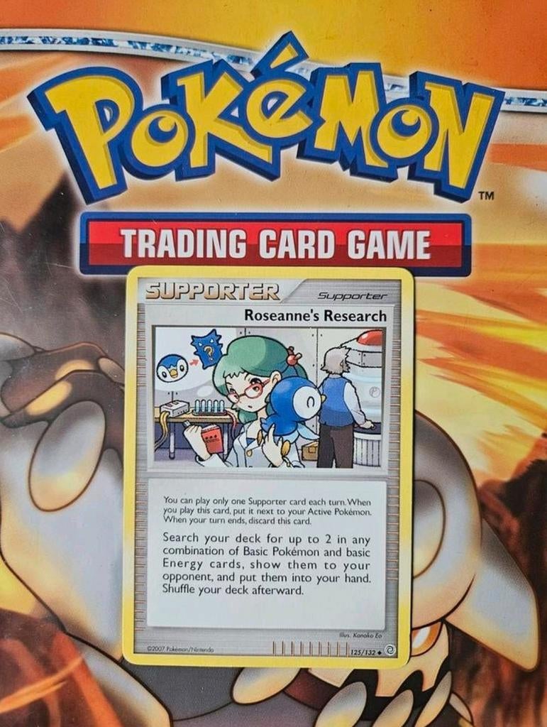 Roseanne's Research 125/132 Diamond&Pearl Secret Wonders, Ophalen of Verzenden, Gebruikt, Losse kaart