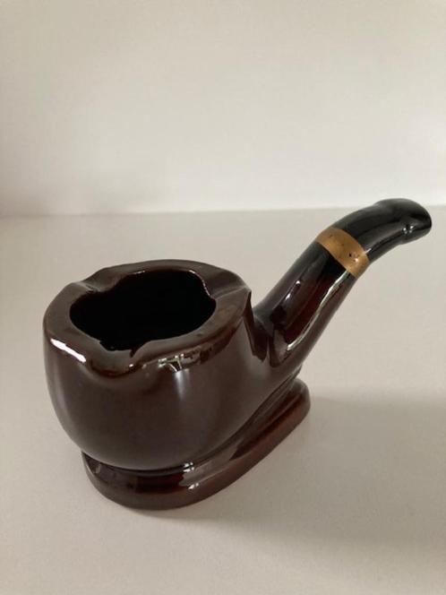 VINTAGE asbak PIJP model mooi geglazuurd PERFECTE STAAT, Verzamelen, Rookartikelen, Aanstekers en Luciferdoosjes, Nieuw, Asbak