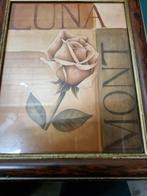 schilderijtjes met roos luna tweestuks, Ophalen of Verzenden, 'T Olde Gre-j, Info@toldegrej.nl, Endepoelstraat 20f Didam