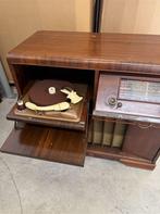 Grammofoon meubel - kast radio - radiogram - velvet action m, Ophalen of Verzenden