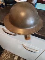 WW2 Britse brodie helm, Ophalen of Verzenden, Engeland, Helm of Baret