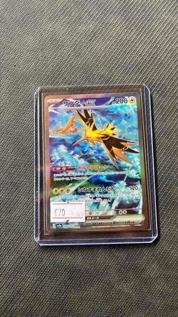 Zapdos beschikbaar voor biedingen