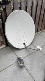 Satelleit schotel met motor,beugel en metalen pijp, Audio, Tv en Foto, Schotelantennes, Overige merken, Gebruikt, Ophalen