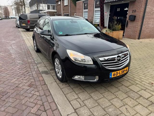 Opel Insignia 1.6 Turbo Ecotec 180pk 2010 Zwart, Auto's, Opel, Bedrijf, Insignia, ABS, Airbags, Airconditioning, Boordcomputer