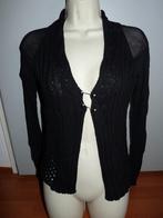 Mooi sexy zwart vest van La Fee Maraboutee - T2, La Fee Maraboutee, Zwart, Ophalen of Verzenden, Zo goed als nieuw