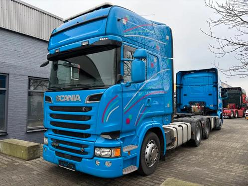 Scania R580 V8 Topline LA4x2NA manual gearbox retarder parkk, Auto's, Vrachtwagens, Particulier, Te koop, ABS, Airconditioning