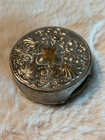 Antieke inklapbare reisbeker – Made in U.S.A. (pat. 1903) beschikbaar voor biedingen