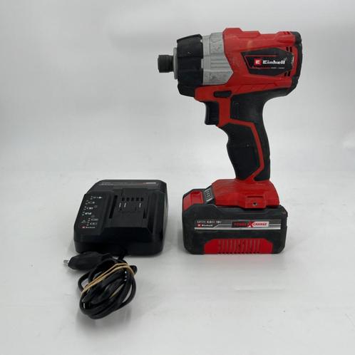 Einhell Slagschroefmachine TE-CI 18 | Inclusief accu en accu, Doe-het-zelf en Verbouw, Gereedschap | Boormachines, Gebruikt