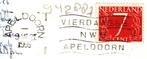 942887	Nijmegen	 	1956	Gelopen met postzegel, Verzamelen, Ansichtkaarten | Nederland, Gelopen, Gelderland, Ophalen of Verzenden