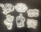 6 kerststempels, Hobby en Vrije tijd, Stempelen, Ophalen of Verzenden, Gebruikt, EZ-mounted stempel
