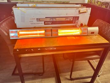 Outlet - Sunred Ultra Silver Wall/Hanging 3000 heater beschikbaar voor biedingen