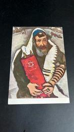Judaika Rabbi met wetsrol, Verzamelen, Ophalen of Verzenden, 1960 tot 1980, Gelopen, Overige thema's
