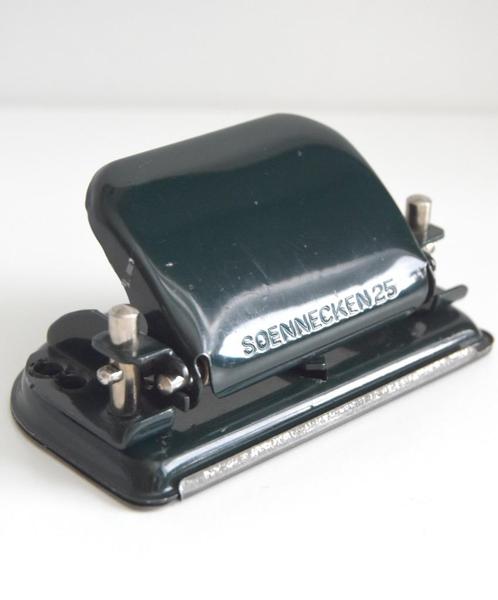 Prachtige vintage Soennecken 25 perforator in goede staat, Diversen, Bureau-accessoires, Ophalen of Verzenden