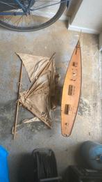 Houten model jacht opknapper, Hobby en Vrije tijd, Modelbouw | Boten en Schepen, Ophalen of Verzenden, Gebruikt