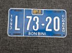 Kentekenplaat Curacao nummerbord nummerplaat License Plate, Ophalen of Verzenden, Gebruikt, Auto's