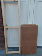 Bruynzeel stelling, 2 staanders met 7 planken, Ophalen, Zo goed als nieuw